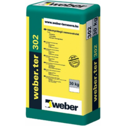Weber Ter 302F vékonyrétegű nemesvakolat, finomszemcsés
