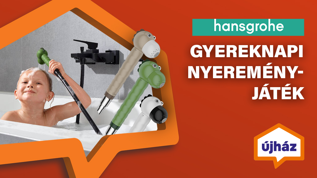 Tedd játékossá a fürdést – nyerj Hansgrohe Jocolino zuhanyfejet!